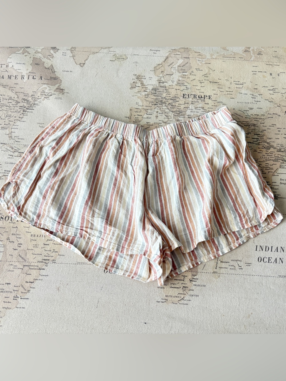 Rylee + Cru OG Stripe Shorts Size M